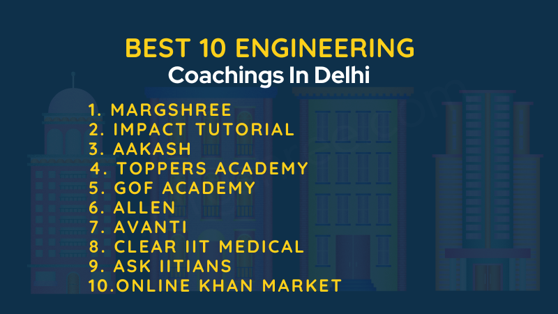 Best 10 engineering coaching in delhi